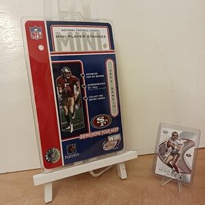 2003 JEFF GARCIA San Francisco 49ers Upper Deck Honor Roll Card #80 & Standee